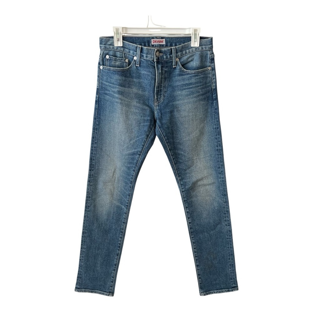 S.M.N The Hunter Men's Slim Blue Denim Jeans - Waist 30